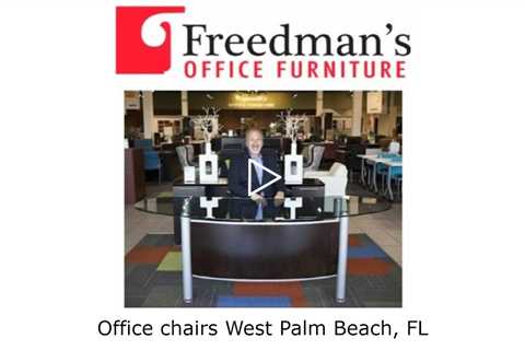 Office chairs West Palm Beach, FL - Freedman's Office Furniture, Cubicles, Desks, Chairs