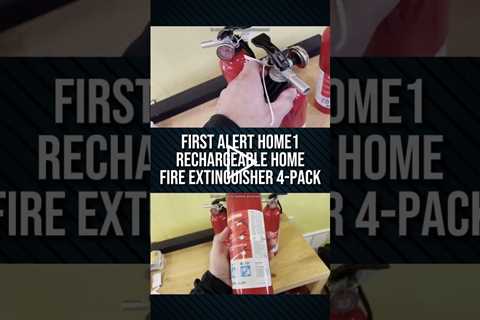 First Alert HOME1 Rechargeable Standard Home Fire Extinguisher