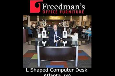 L Shaped Computer Desk Atlanta GA - Freedman's Office Furniture, Cubicles, Desks, Chairs