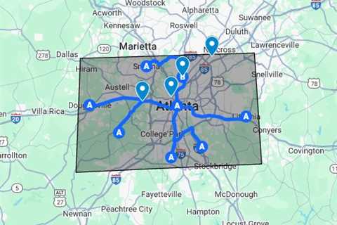 Furniture stores Atlanta, GA – Google My Maps