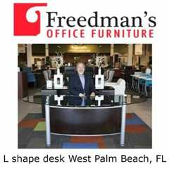 L shape desk West Palm Beach, FL