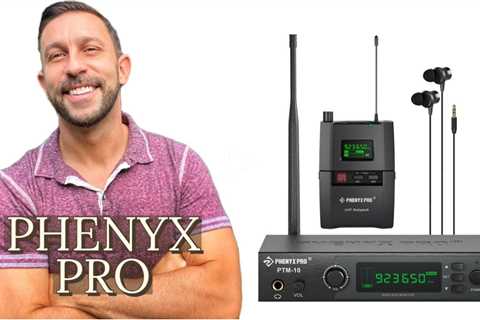 PHENYX PRO PTM 10 Wireless in Ear Monitor System