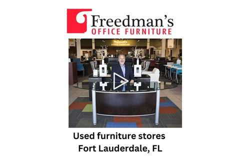 Used furniture stores Fort Lauderdale, FL - Freedman's Office Furniture, Cubicles, Desks, Chairs