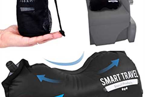 Inflatable Lumbar Travel Pillow for Comfortable Travel