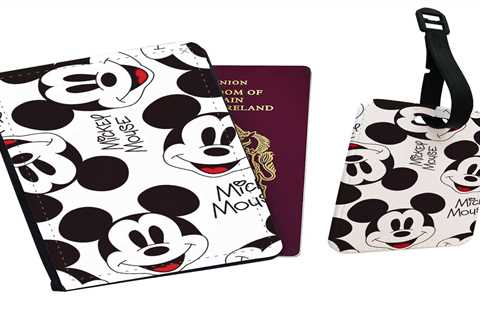 Disney-inspired Personalised Passport Cover & Luggage Tag