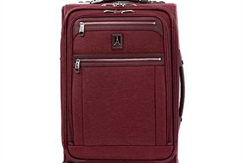 Elite 8-Wheel Softside Spinner Carry-On Luggage