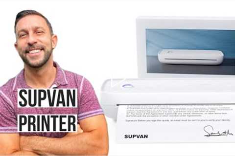 SUPVAN T200M Portable Printer Wireless for Travel