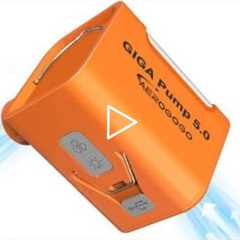 GIGA Pump 5.0 Portable air Pump with 3600mAH Battery 5kPa Air Pump for Inflatables