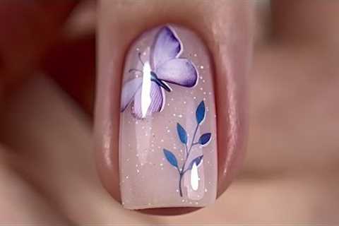 Spring Nails - Butterfly manicure💅🦋 | Best Nail Art