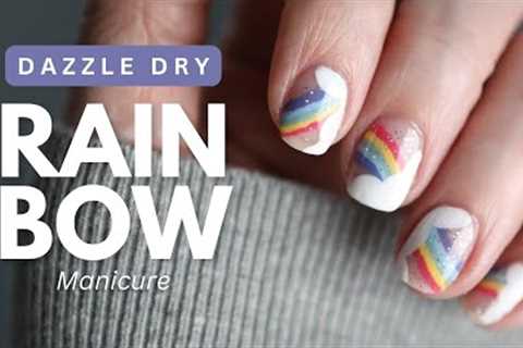 Rainbow Nails - Dazzle Dry Manicure