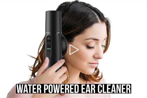 Water Powered Ear Cleaner, Electric Ear Wax Removal Kit