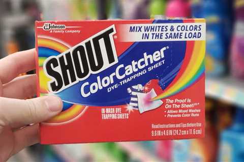 Shout Color Catcher Sheets 72-Count Box Just $8.86 Shipped on Amazon