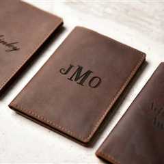 Stylish and Functional Passport Leather Wallets