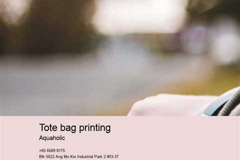 tote bag printing