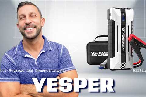 YESPER Speed4120 Jump Starter #yesperpower #jumpstarter #car