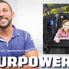 URPOWER Hard Bottom Dog Car Seat Cover