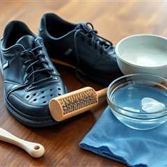 How to handle plastic residues on shoes tips for effective cleaning and care