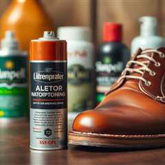 Why you shouldn’t use waterproofing spray on regular smooth leather and better alternatives