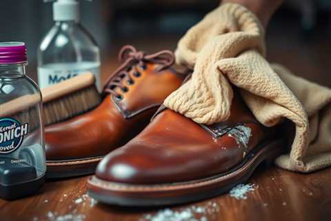 Preventing and removing mould from leather shoes tips and effective methods