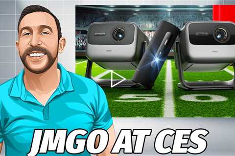 CES 2025 with JMGO!  The Ultimate Superbowl Projectors!