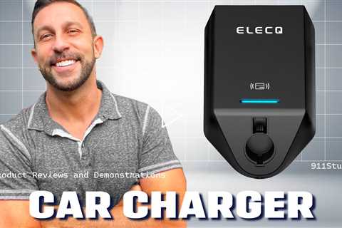 Elecq Level 2 EV Charger 50A, Solar Charging Mode & Active Load Management