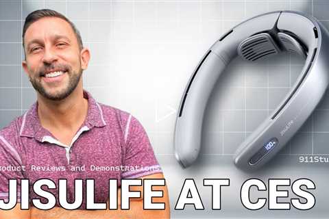 Pioneering Portable Fans, Jisulife at CES with 911Reviews