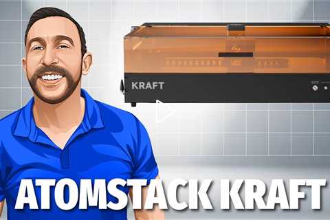 AtomStack Kraft Dual-laser Engraver 20W Diode + 1.2W IR