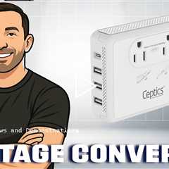 Ceptics 2000W Travel Voltage Converter