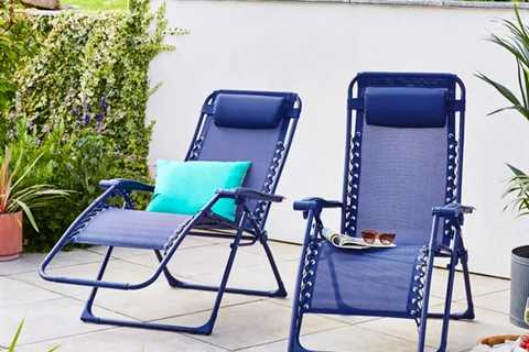 I just blew $69 on Dunelm's garden loungers and I'm not even sorry