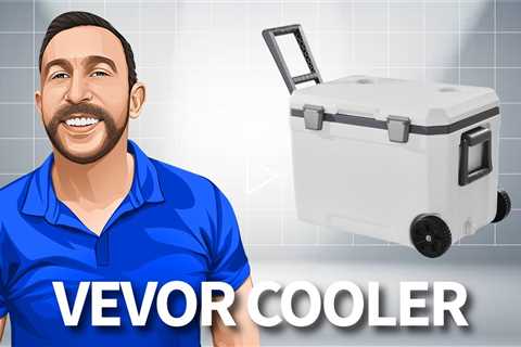 VEVOR Ultra-Light Hard Cooler, Ice Retention Cooler with Heavy Duty Handle 👍👍👍👍👍