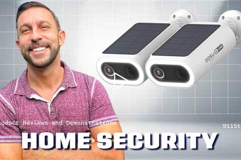aosu Solar Security Cameras Wireless Outdoor, 2Mins DIY Installation with TrueSight AI 👍👍👍👍