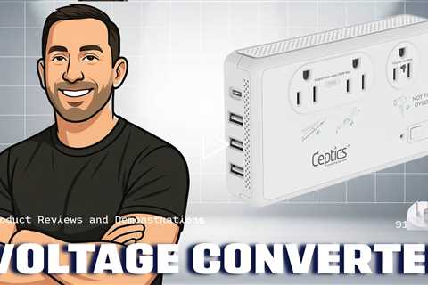 Ceptics 2000W Travel Voltage Converter