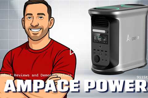 Ampace Andes 1500 - Portable Power Station Andes 1500, Full Charge in 55 Min