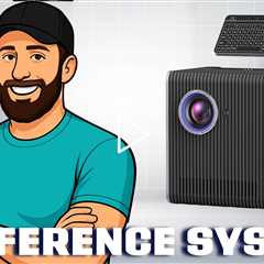 StarryHub Video Conferencing System 2024 Edition, 2200 ANSI Lumens Short Throw Projector