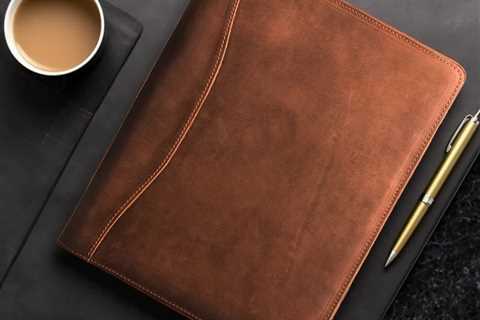Leather Portfolios and Notebooks: The Ultimate Gift Guide for Professionals