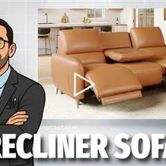 AeroStretch 3 Seater Power Zero Wall Recliner Sofa