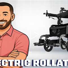 Jinkee 3 in 1 Electric Rollator - Lightweight, Foldable and Powerful!