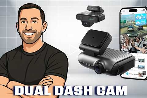 Javiscam 4G LTE Dual Dash Cam (Front & Inside Cam) Live Video pd