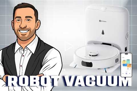 Extravis V5 Robot Vacuum and Mop, Self-Emptying Robotic Vacuum Cleaner, 8500Pa Suction Tangle Cutter
