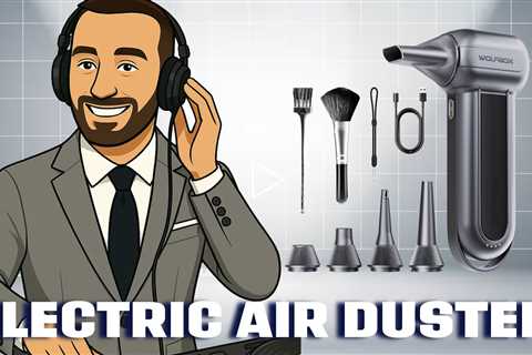 WOLFBOX Compressed Air Duster Big Power In a Small Package