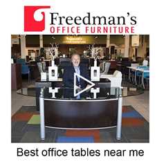 Best office tables near me - Freedman's Office Furniture