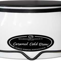Milkhouse Candle Company Caramel Cold Brew Soy Candle - 16-Ounce Creamery Collection