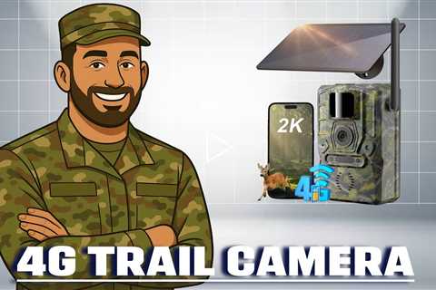 Xega 4G Solar Cellular Trail Camera with Live Feed