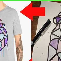 Using Your Own Artwork for a Custom T-Shirt Design