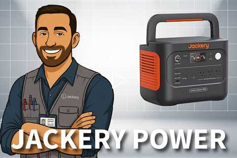 Jackery Solar Generator 1000 v2 - 1070Wh capacity, 1500W AC Output, 3000W Peak Output