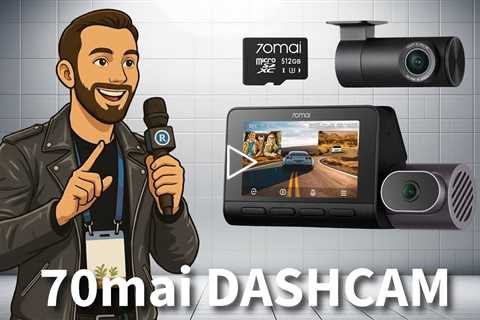 70mai Dash Cam 4K T800 - 3-Channel w/ Dual 4K, STARVIS 2 IMX678, HDR Night Vision, AI Detection
