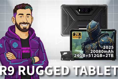 Hotwav R9 Ultra 5G Rugged Tablet - 11 2K Display, 120Hz· 6nm 5G Octa-core Processor· 20,080mAh