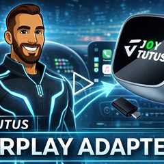 JOYTUTUS Wireless CarPlay Adapter iPhone CarPlay & Android Auto