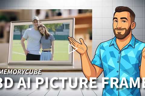 MemoryCube 3D AI Frame - Bring Your Memories to Life in Stunning 3D -  Glasses-Free 3D Technology