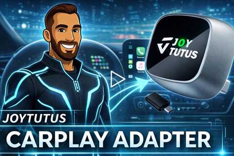 JOYTUTUS Wireless CarPlay Adapter iPhone CarPlay & Android Auto